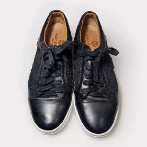 MARC JOSEPH‎ NEW YORK King Street All Leather Brazil Luxury Weave Shoe US 7